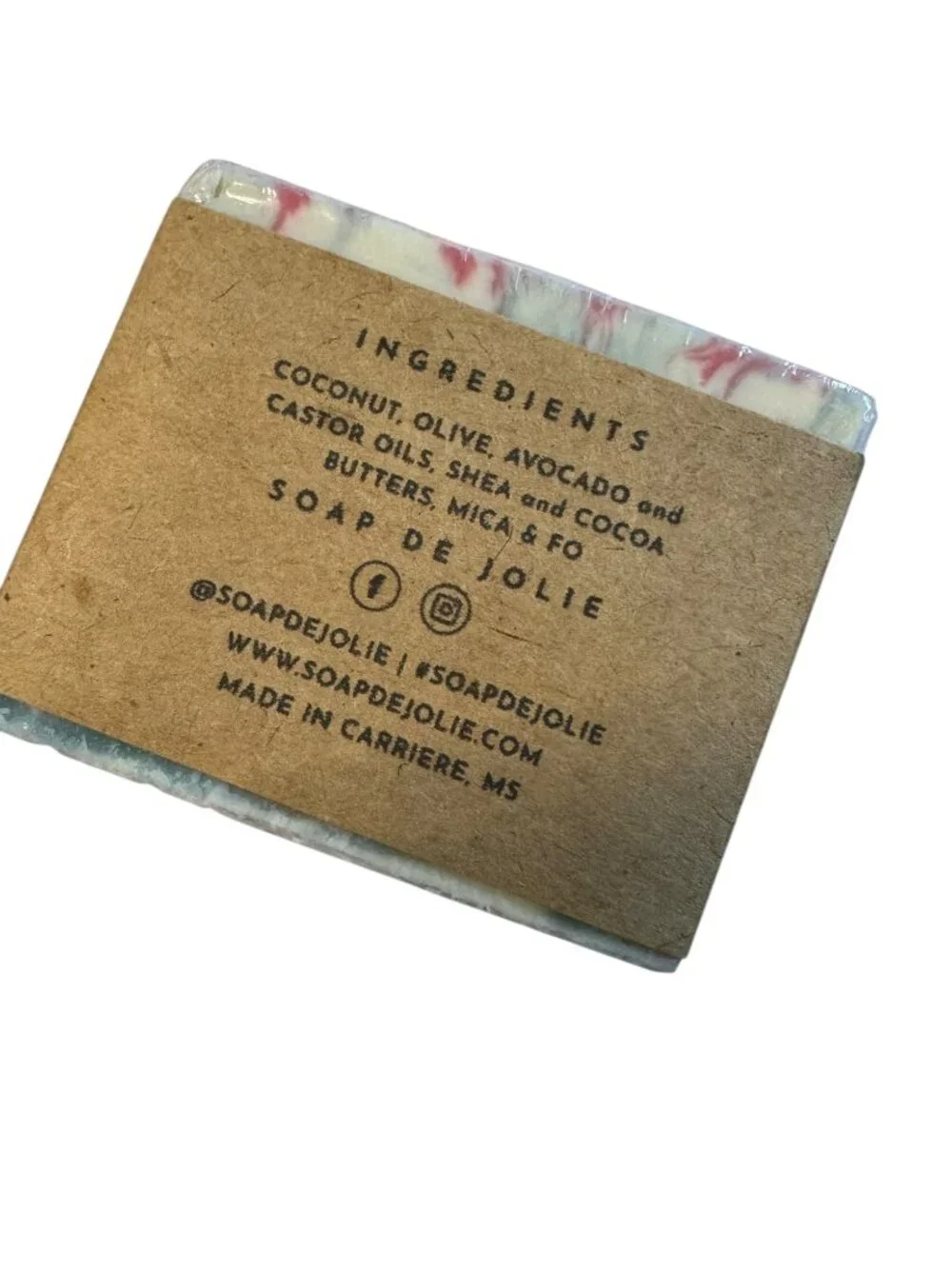 Handcrafted De‎ Jolie Soap Set Of 3 NEW
